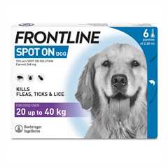 FRONTLINE SPOT ON Flea & Tick Large Dog - 6 Pack