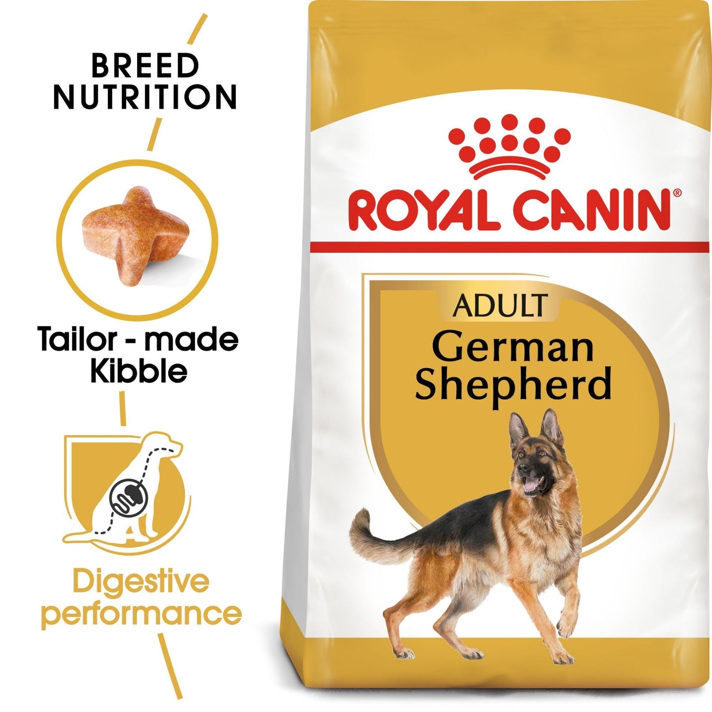 Royal Canin Breed Health Nutrition German Shepherd Adult Dry Dog Food