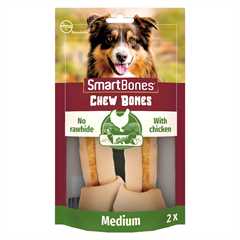 SmartBones Medium Bones - Chicken - 2 Bones