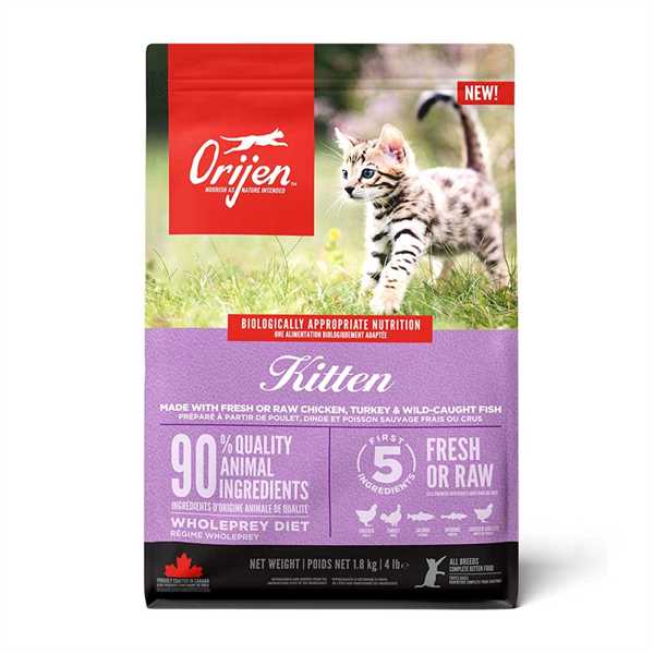 Orijen Kitten Grain Free Dry Cat Food