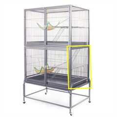 Rat & Ferret Cage - Replacement Bottom Flank Mesh - Part Q