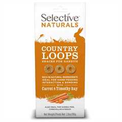 Supreme Selective Naturals Country Loops With Carrot & Timothy Hay - 80g