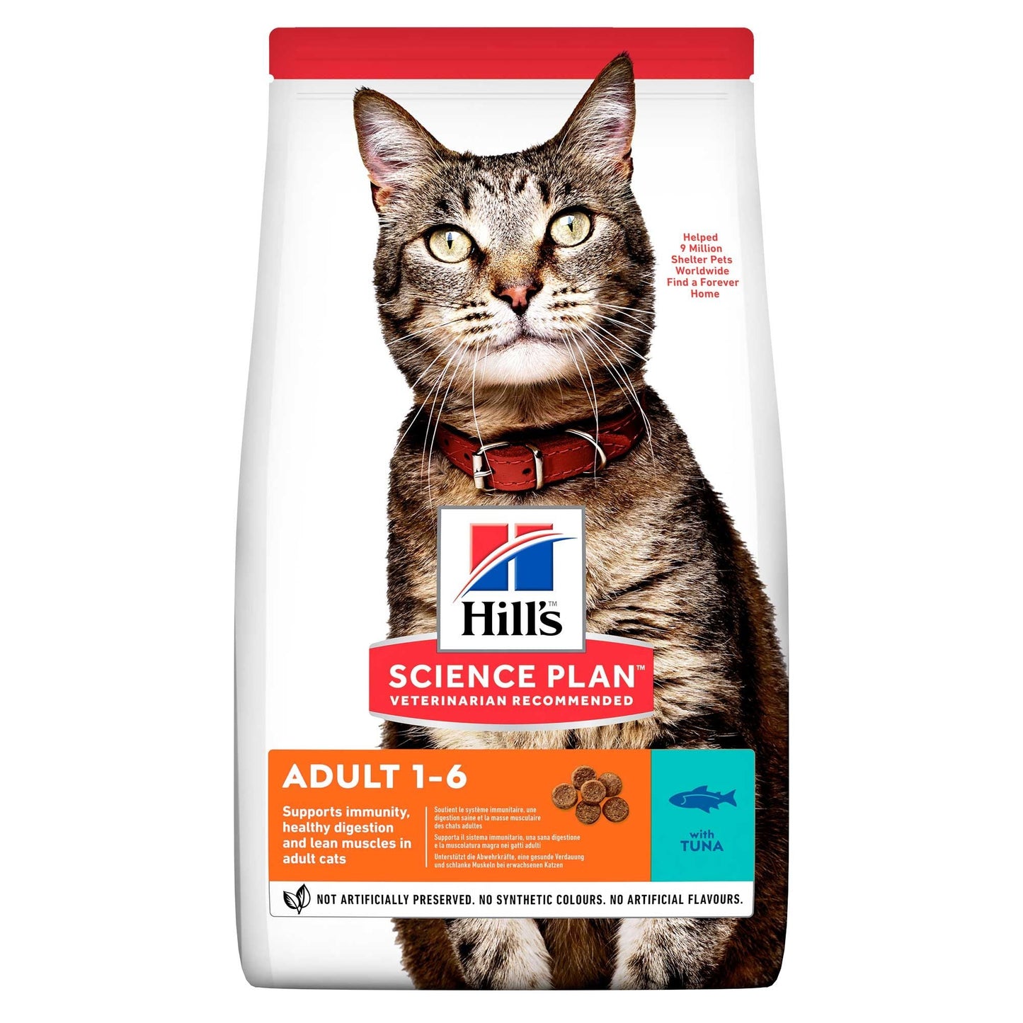 Hills Science Plan Adult Dry Cat Food - Tuna