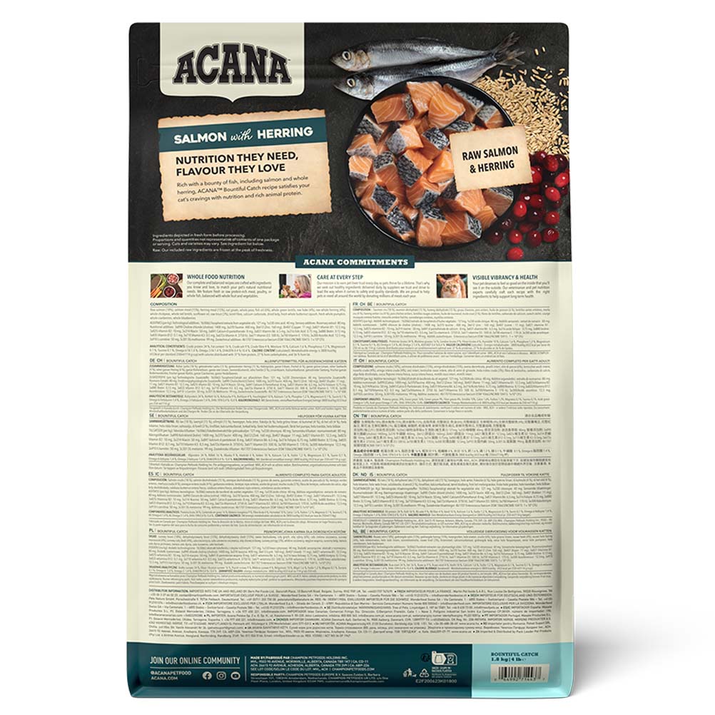 Acana Bountiful Catch Dry Cat Food