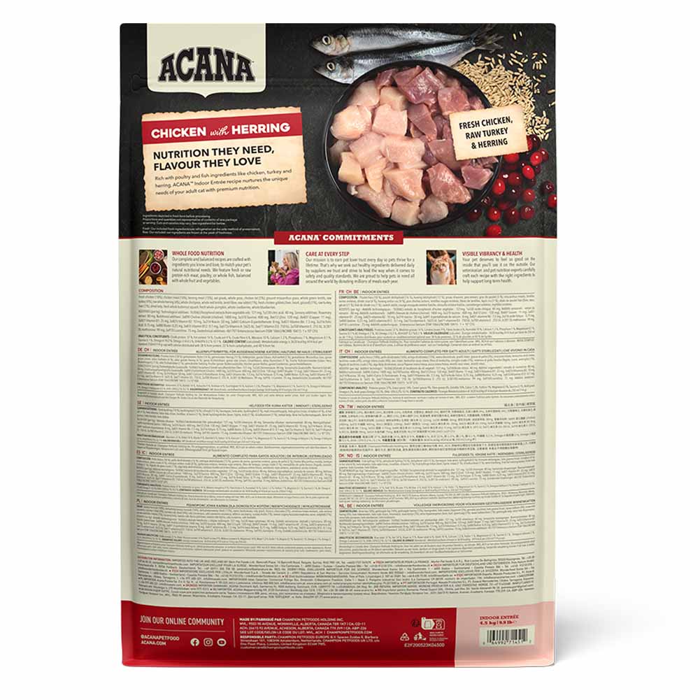 Acana Indoor Entrée Dry Cat Food