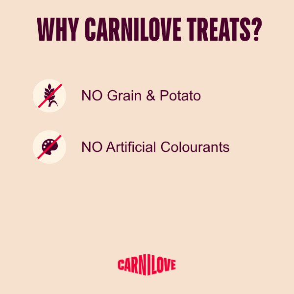 Carnilove Adult Soft Cat Treats - Buffalo with Blueberries