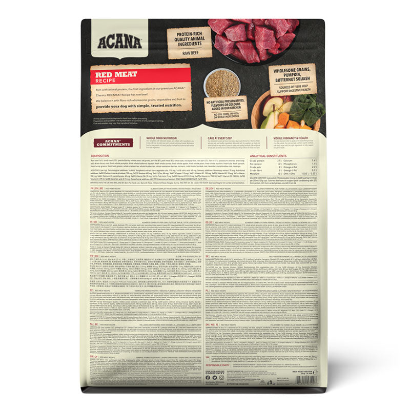Acana Classics Red Meat Dry Dog Food