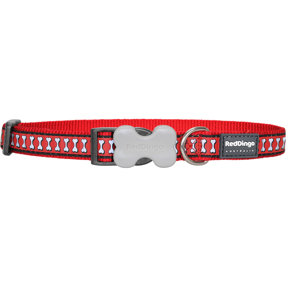 Reflective Dog Collar - Red