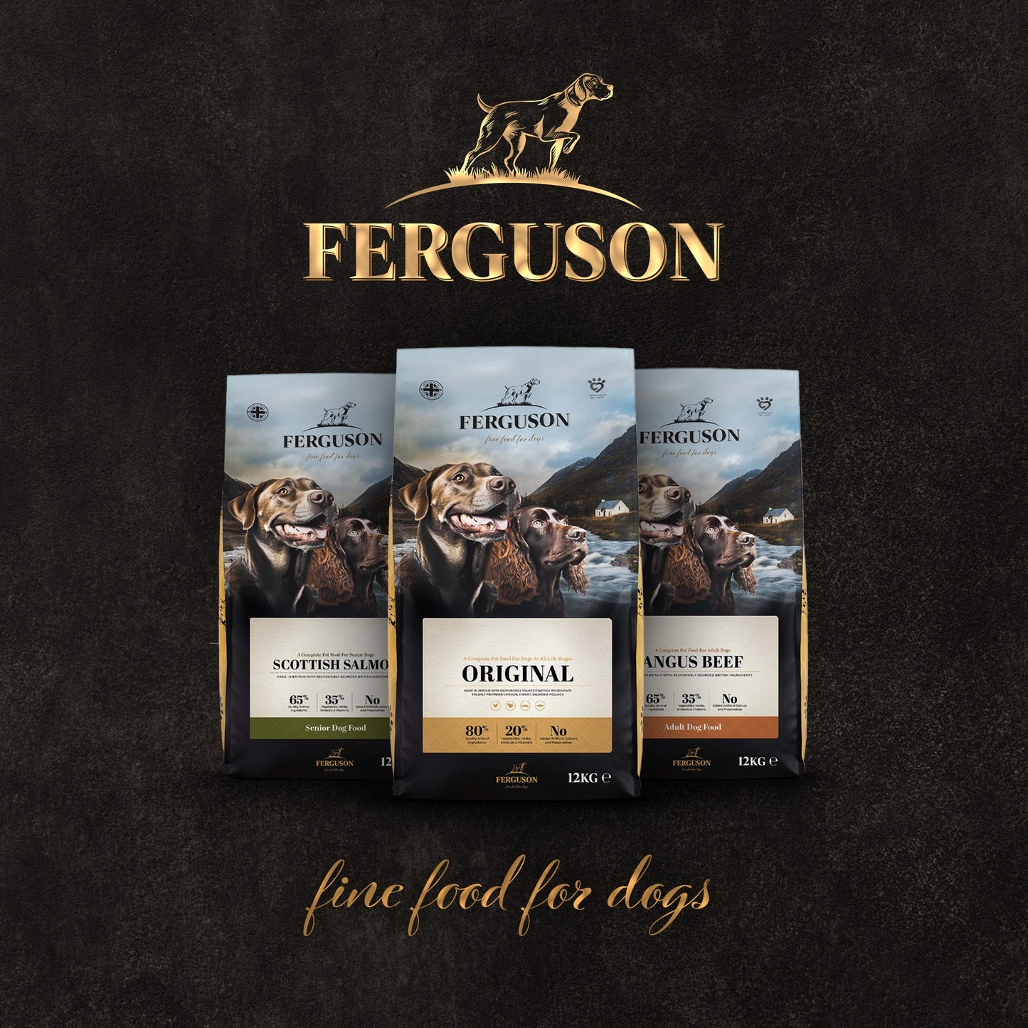 Ferguson Fine Fish 80/20 Grain Free Dry Dog Food
