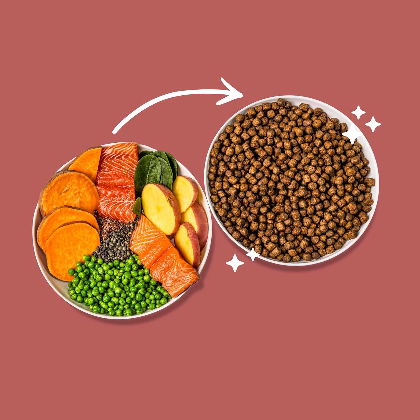 Green Pantry Digestion Dry Dog Food - Trout with Salmon, Peas and Spinach