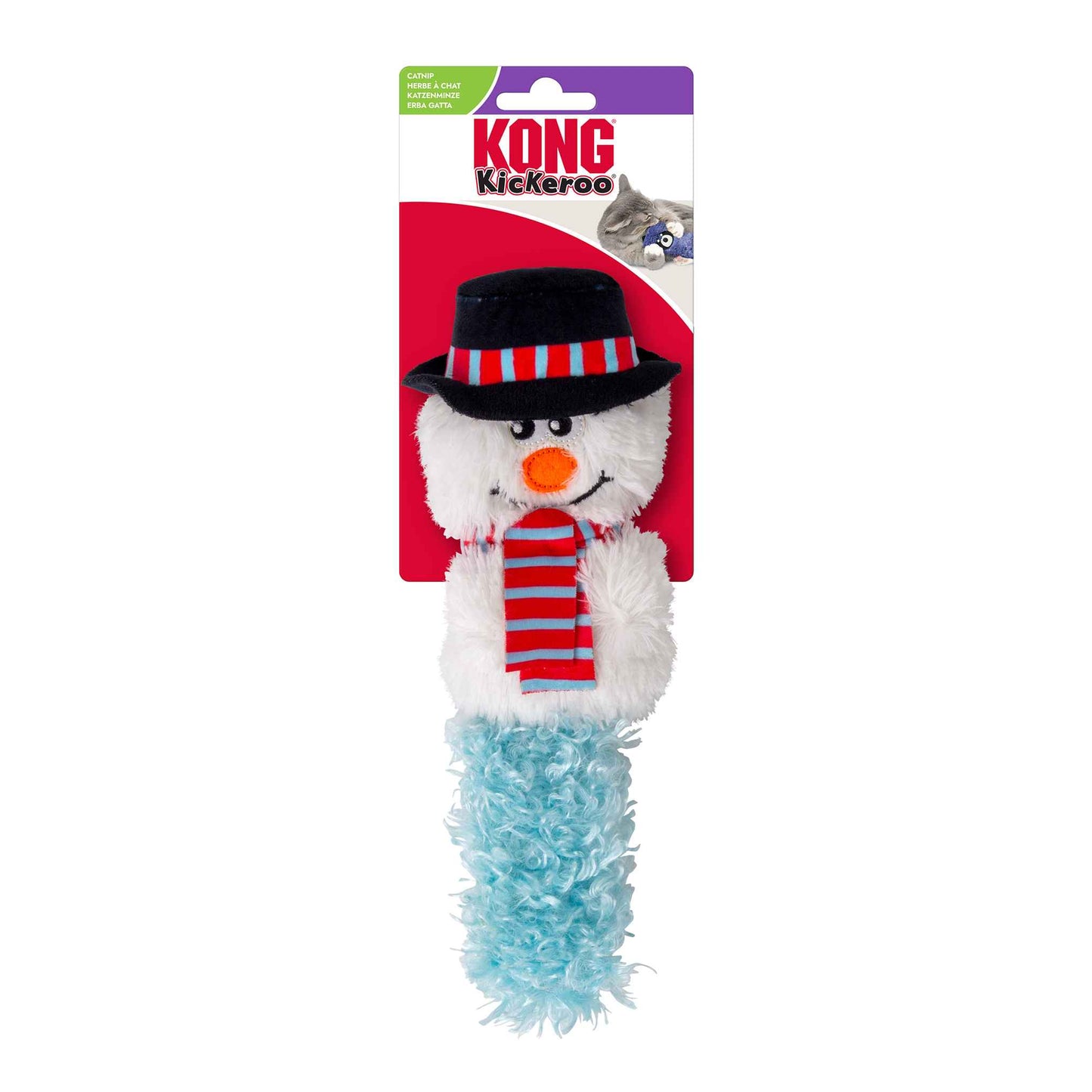 KONG Holiday Kickeroo® Character Cat Toy - Assorted