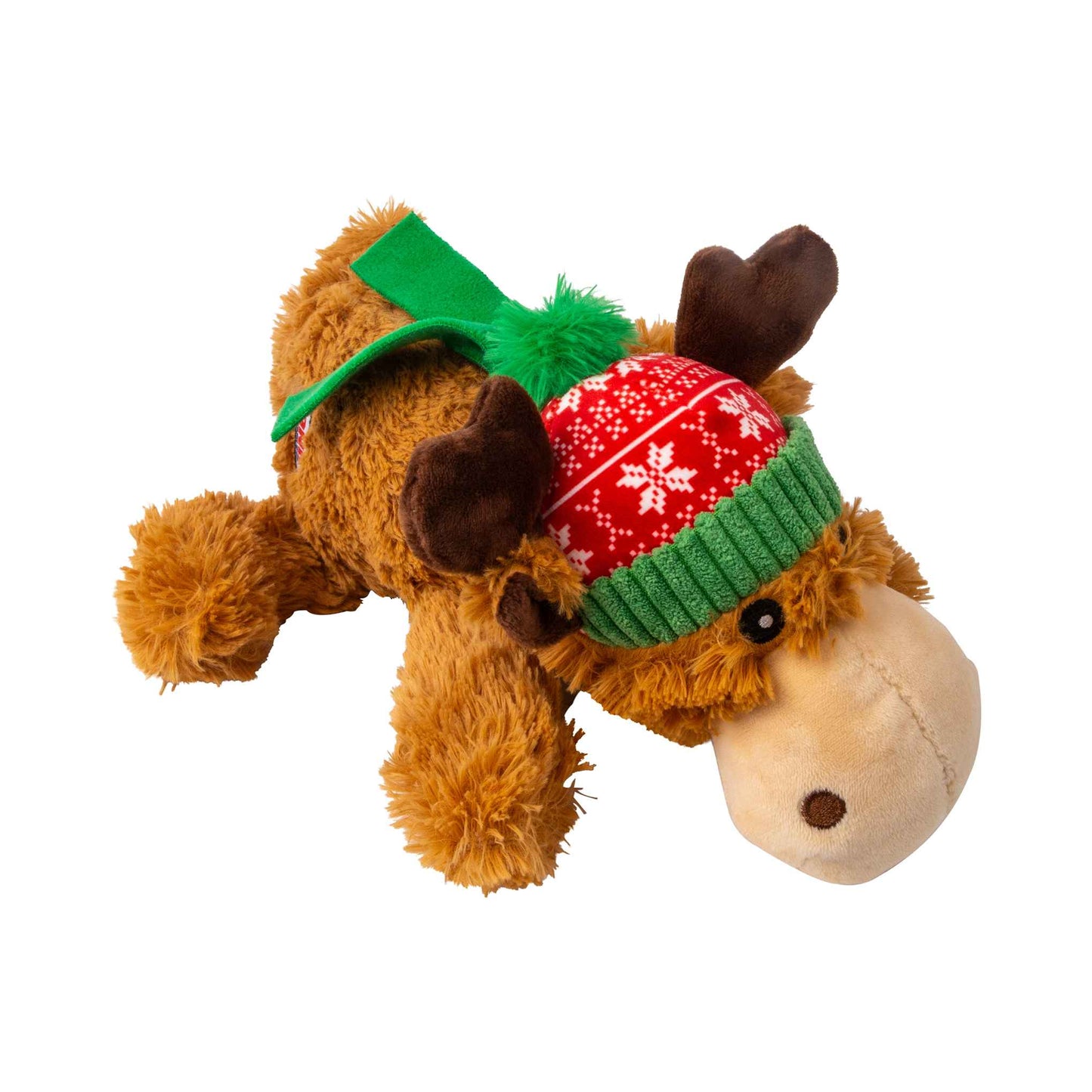 KONG Holiday Cozie™ Reindeer Dog Toy - Medium
