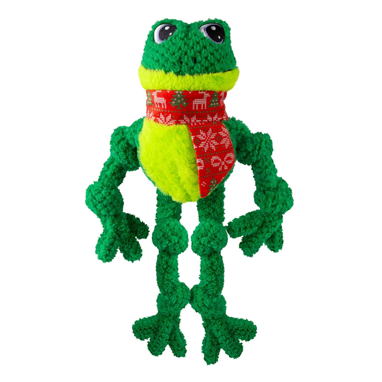KONG Holiday Knots Frog Dog Toy - Large/XLarge