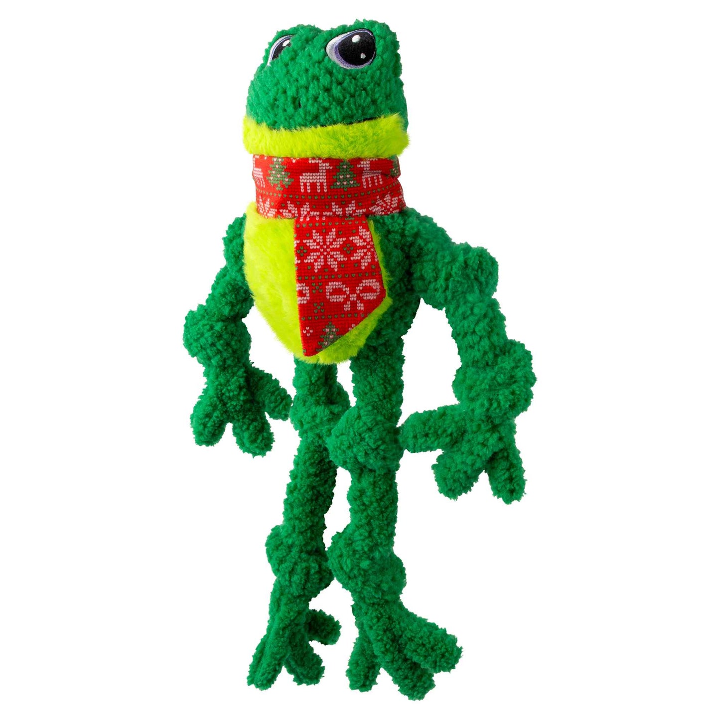 KONG Holiday Knots Frog Dog Toy - Large/XLarge