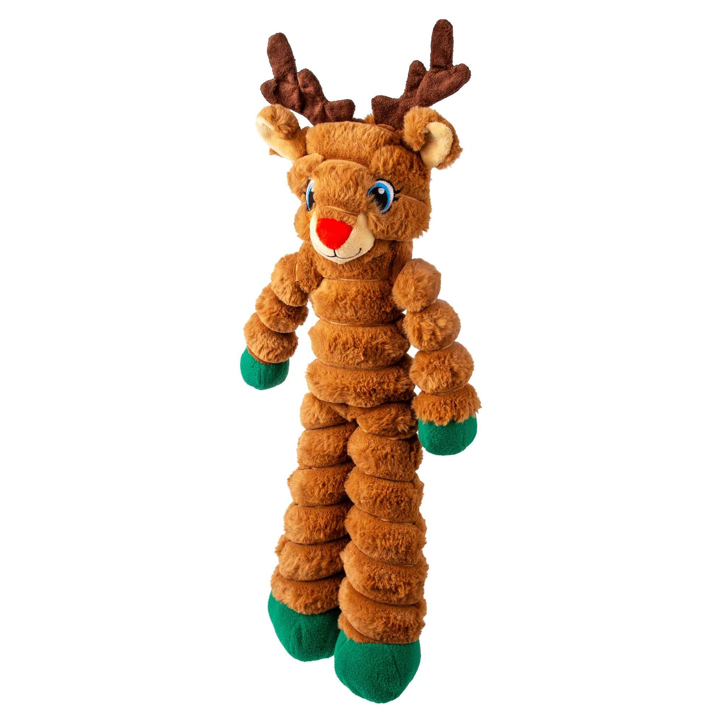 KONG Holiday Shakers™ Crumples Reindeer Dog Toy - XLarge