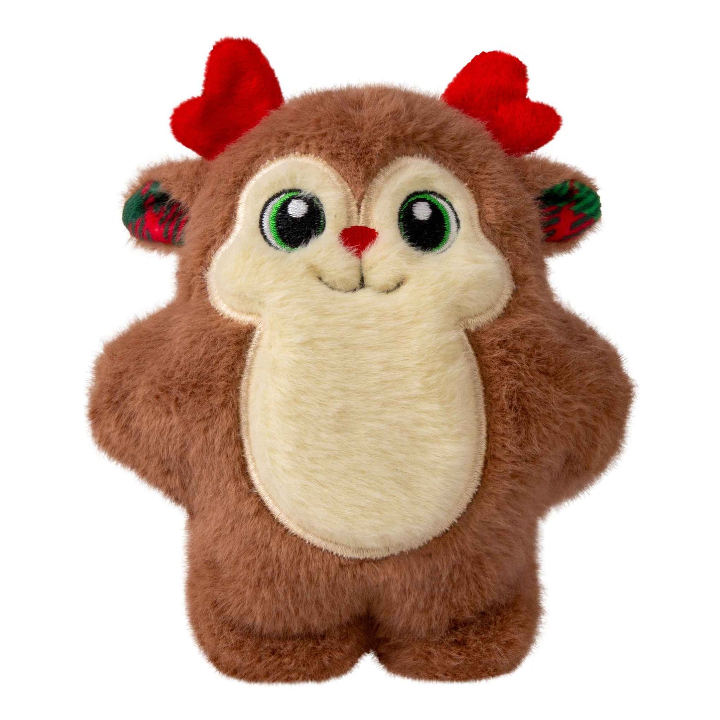 KONG Holiday Snuzzles Reindeer Dog Toy - Small