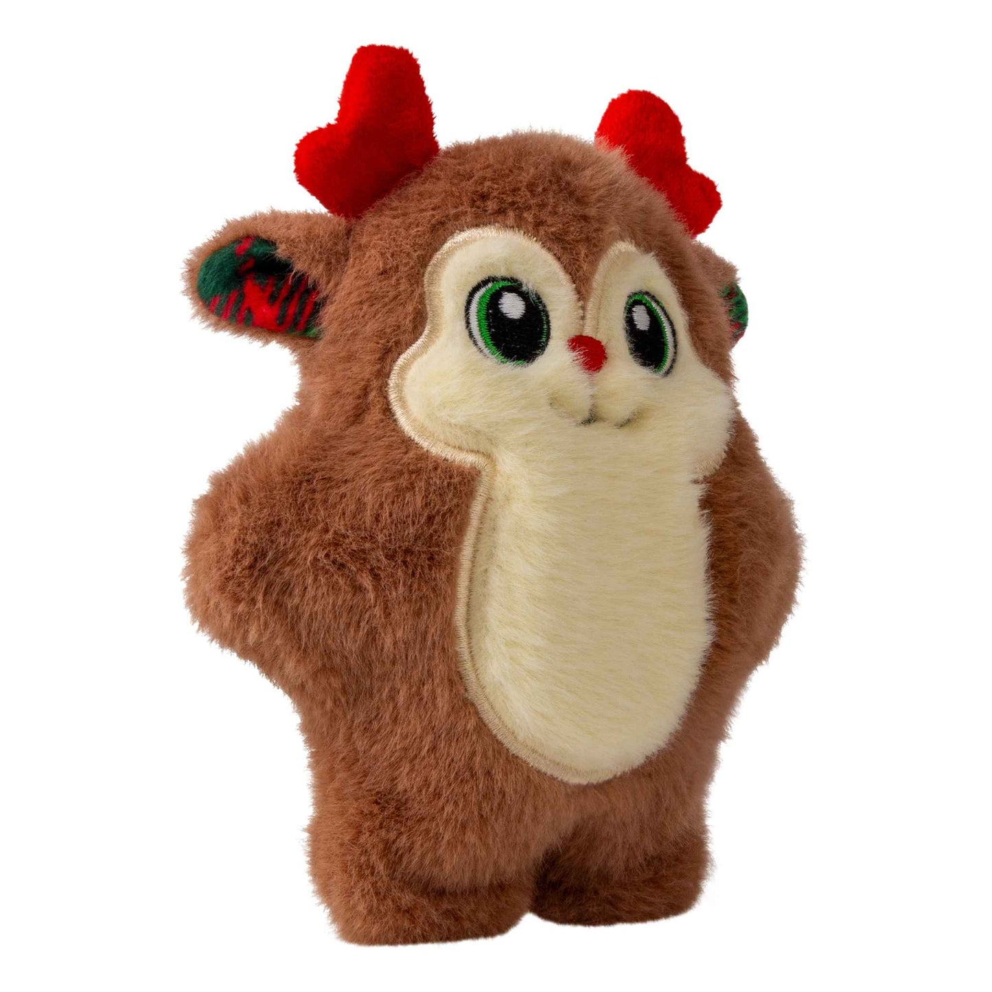 KONG Holiday Snuzzles Reindeer Dog Toy - Small