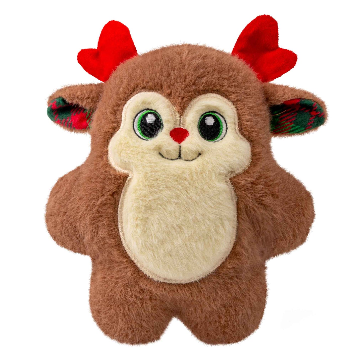 KONG Holiday Snuzzles Reindeer Dog Toy - Medium