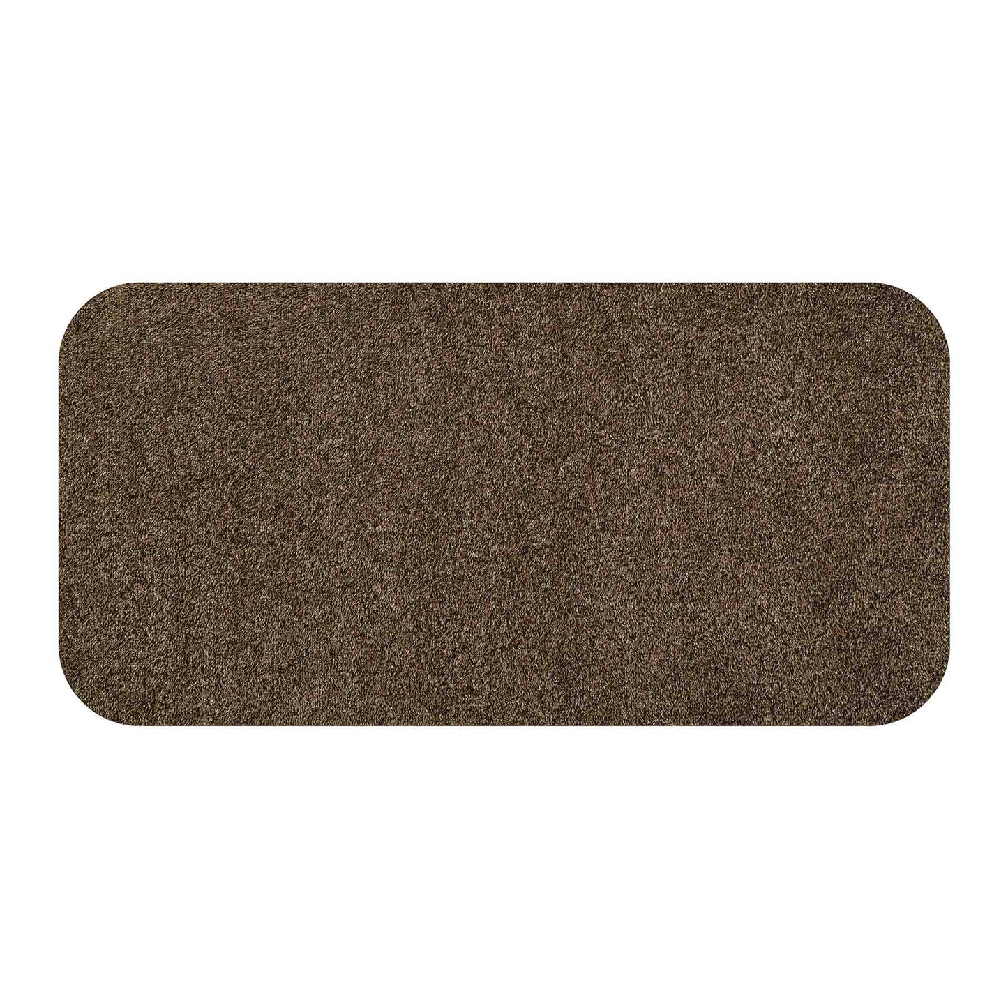 Turtle Mat Dirt Trapper for Smooth Floors - XLarge - Seal Brown