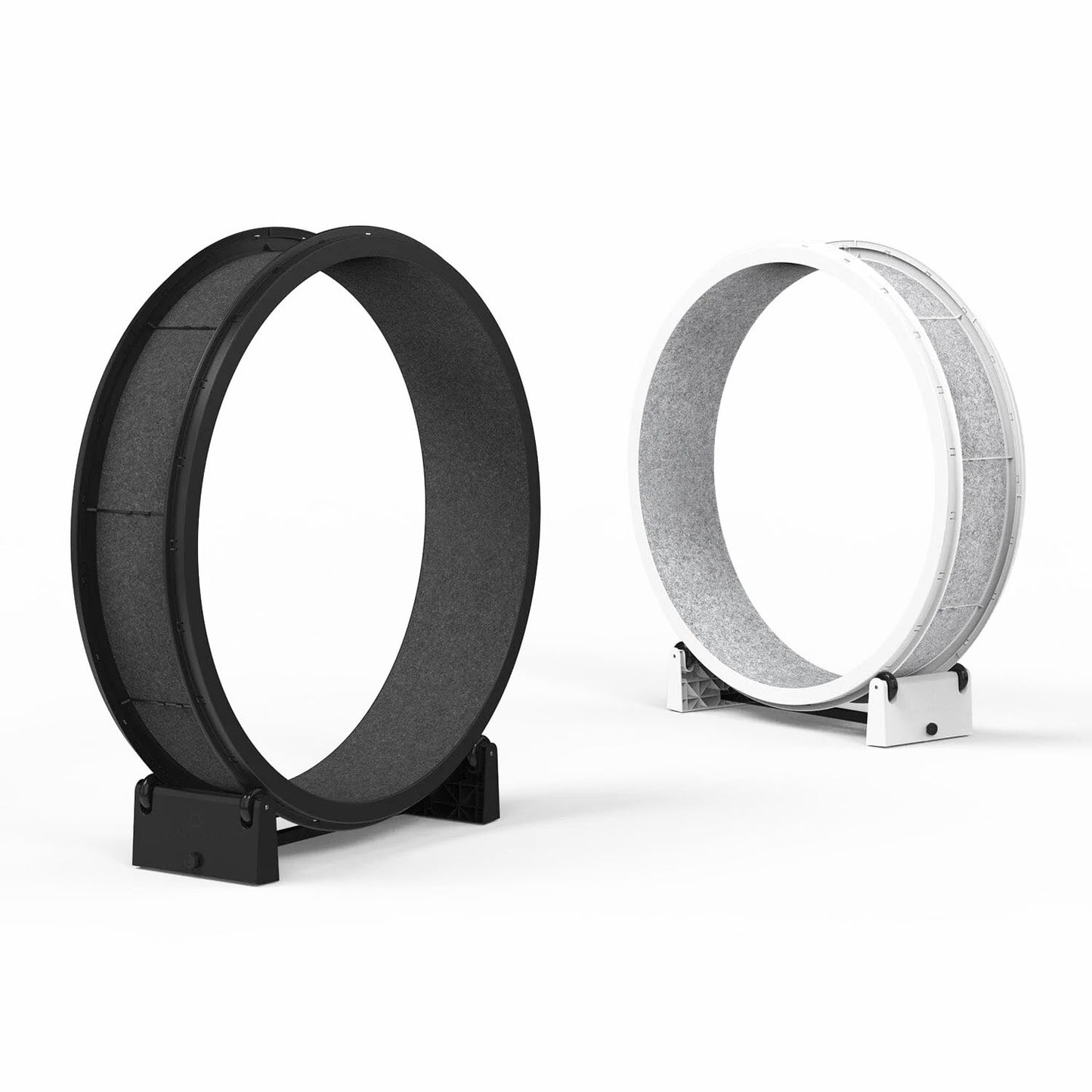 One Fast Cat Exercise Wheel - Outer Wheel Pad Set - Gen 7 - Felt Grey