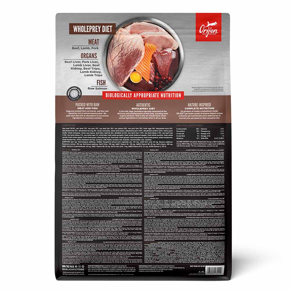 Orijen Regional Red Grain Free Dry Dog Food