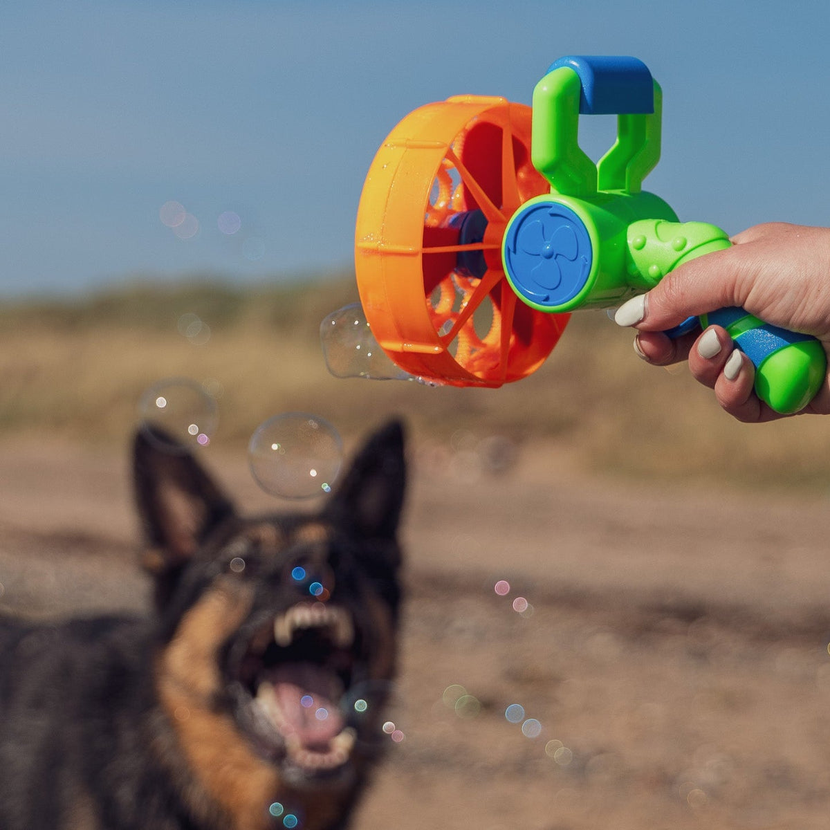 Bubble Dog Supersize Bubble Electric Gun