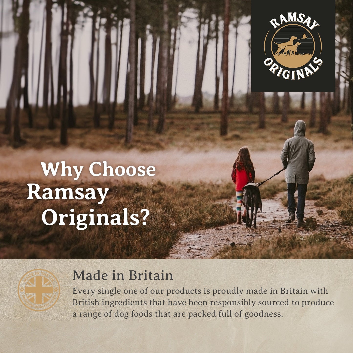 Ramsay Originals Grain Free Adult Large Breed Dry Dog Food - Chicken & Potato