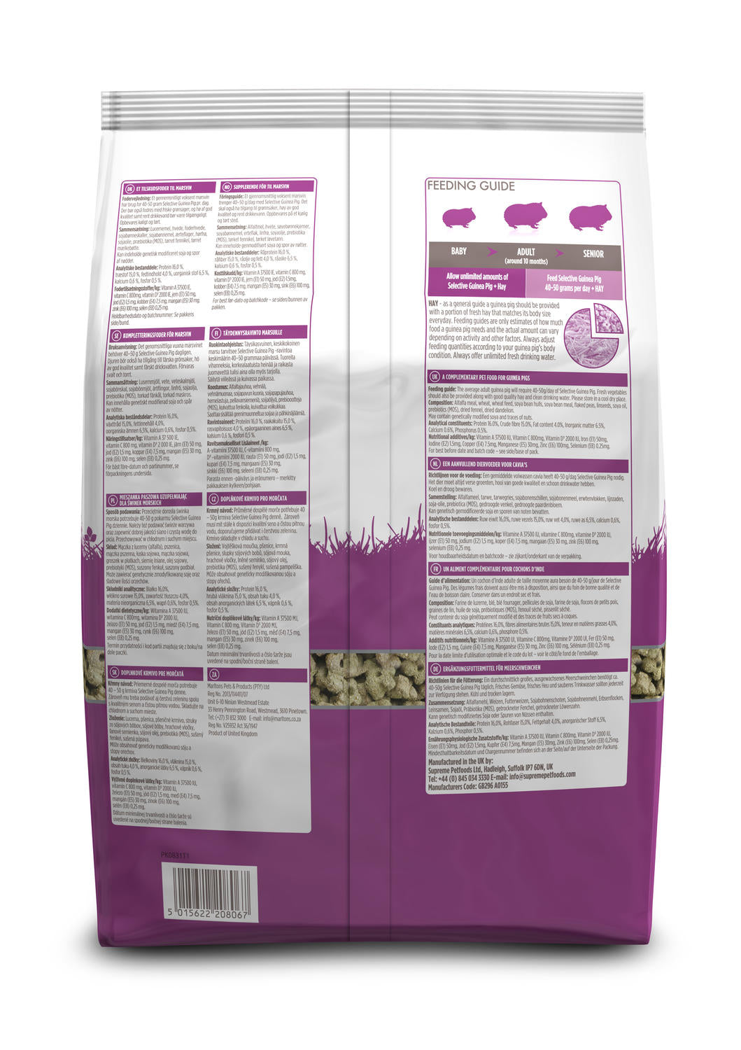 Supreme Science Selective Guinea Pig Food