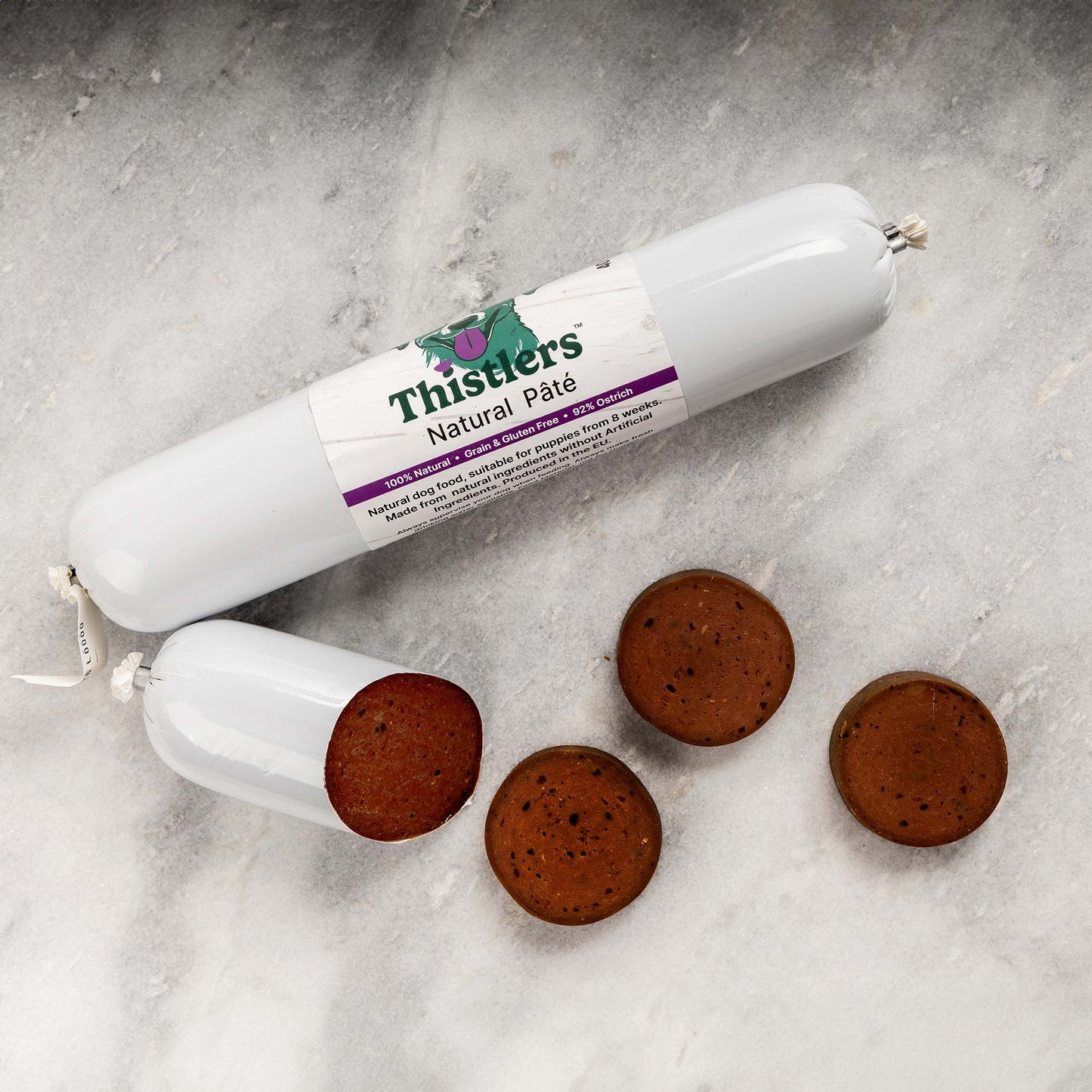 Thistlers Natural Ostrich Pate - 400g