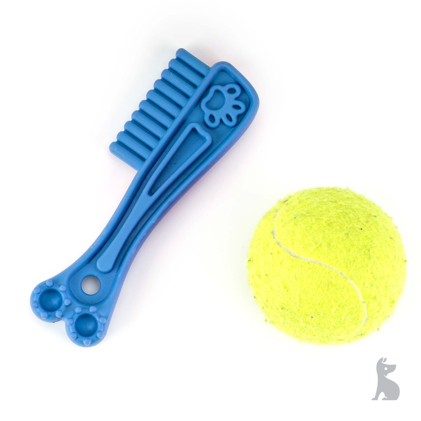 Barkshire Toothbrush Dog Toy - Blue