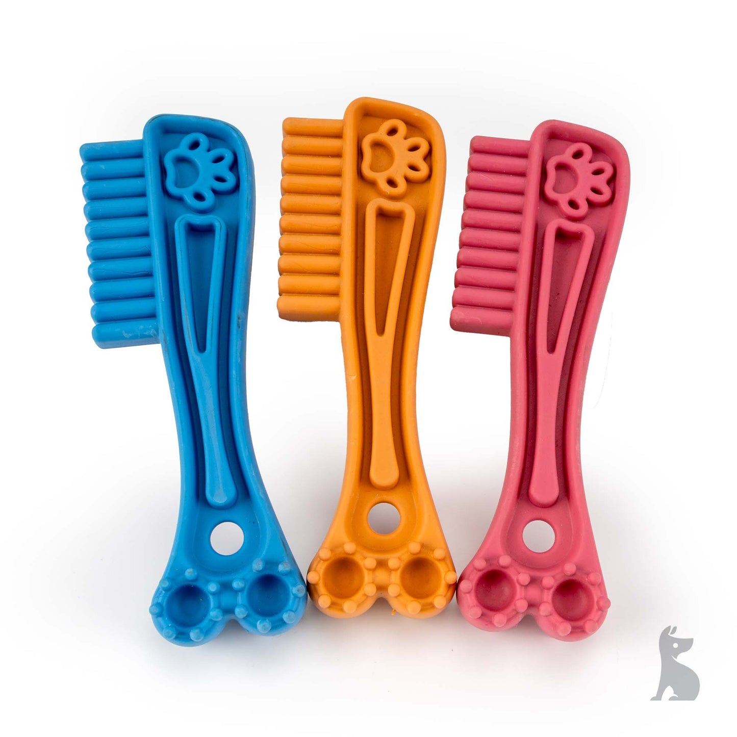 Barkshire Toothbrush Dog Toy - Orange