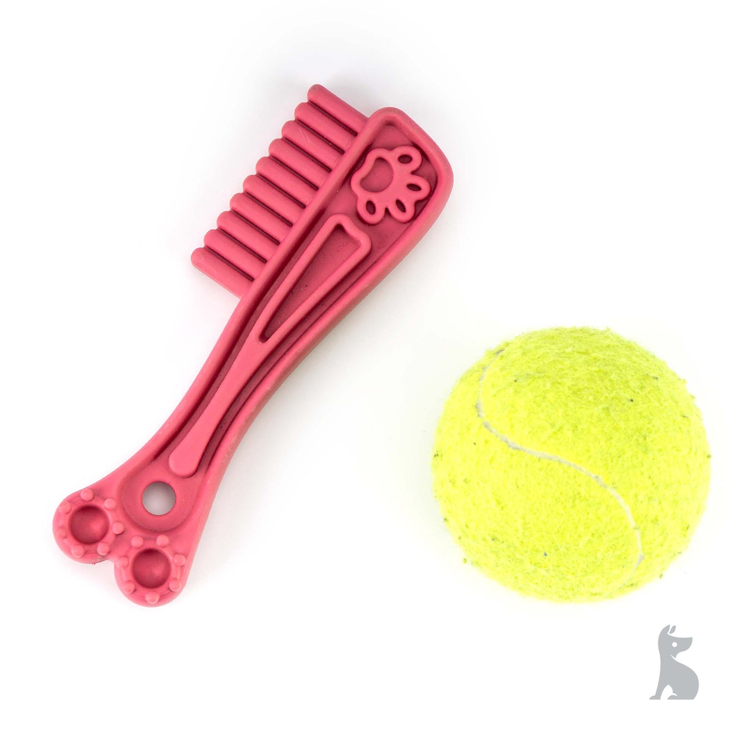 Barkshire Toothbrush Dog Toy - Pink