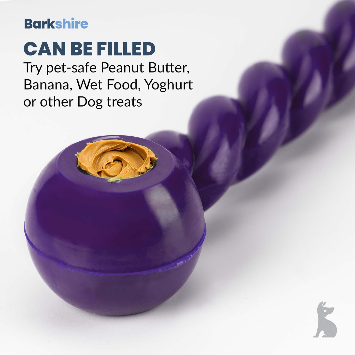 Barkshire Tug Toy - Purple