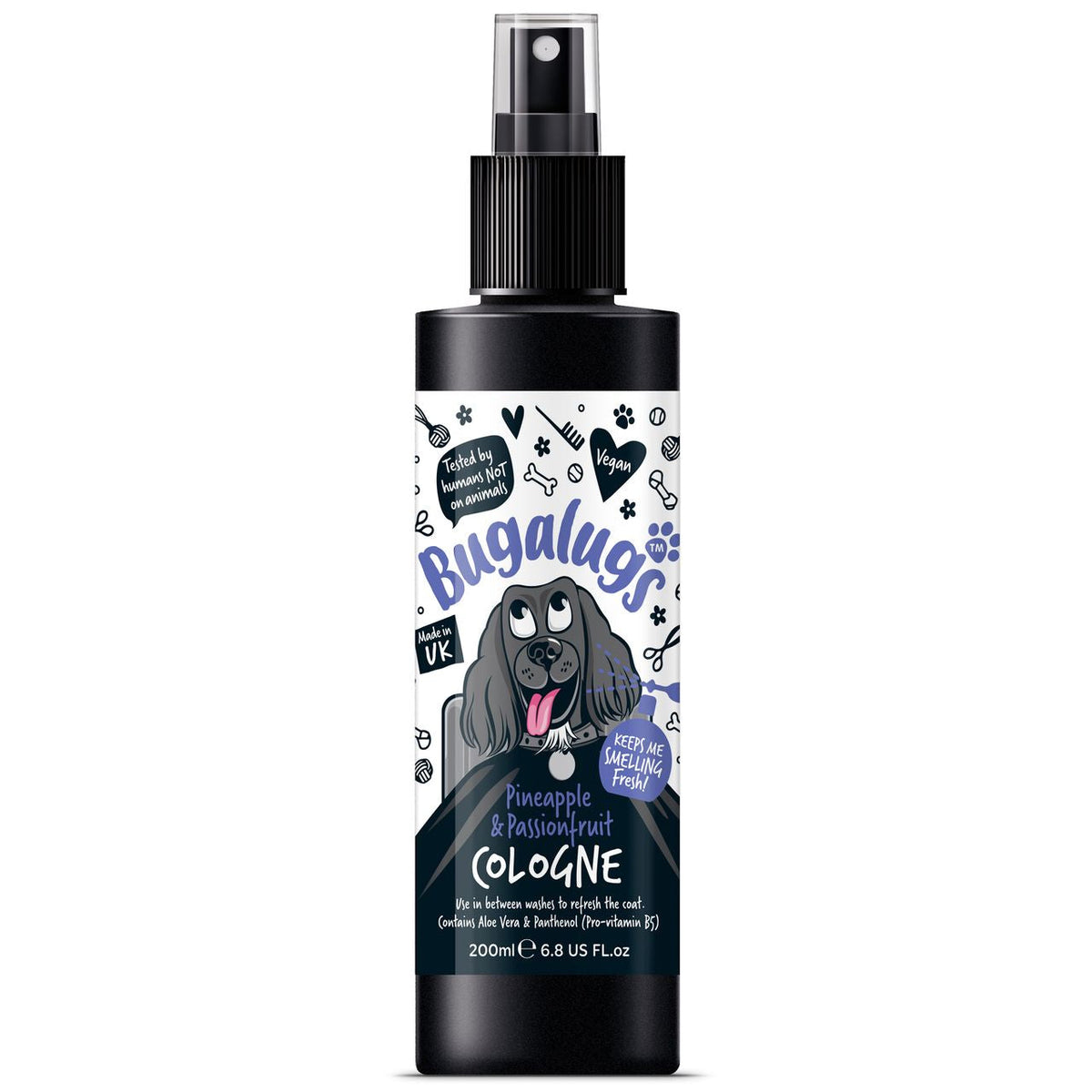 Bugalugs Pineapple & Passionfruit Dog Cologne - 200ml