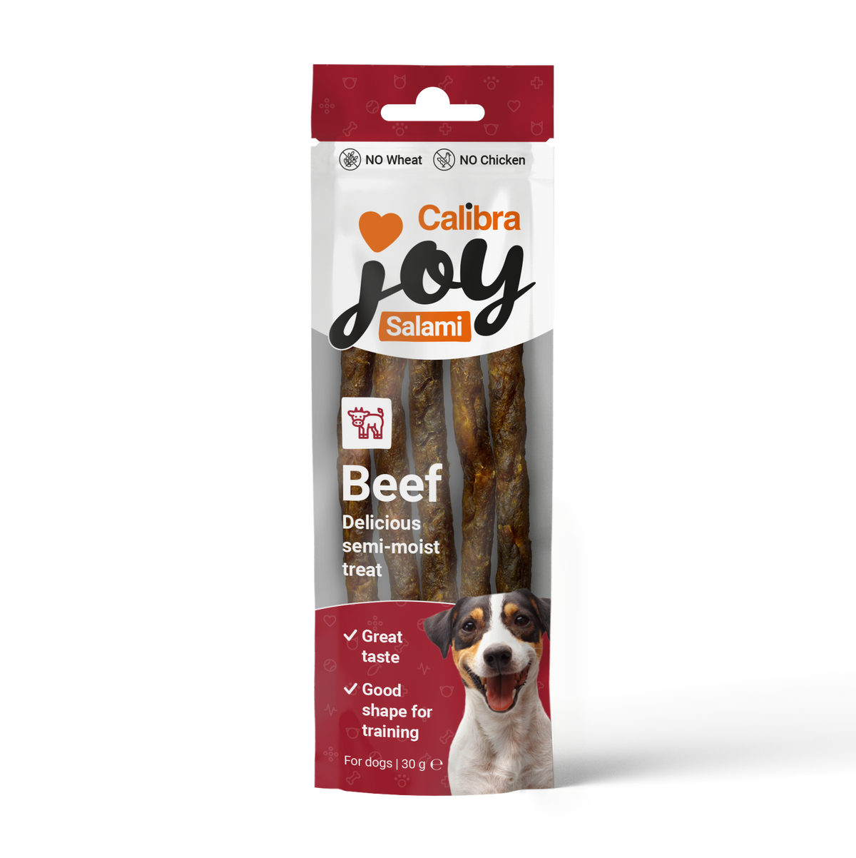 Calibra Joy Dog Treats - Beef Salami