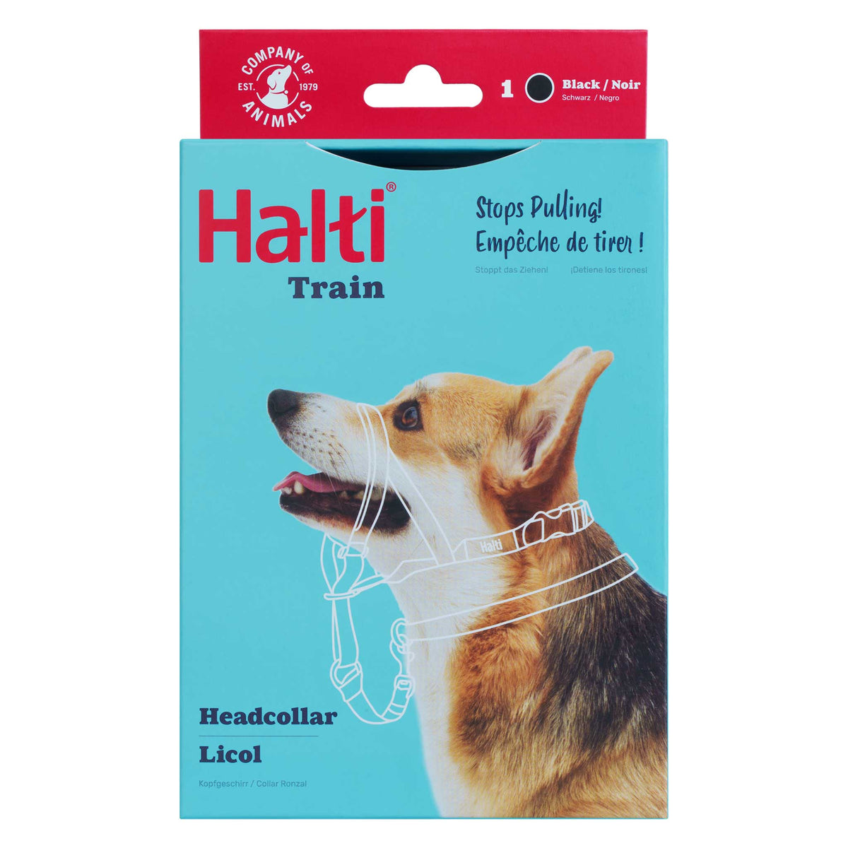 Halti Dog Headcollar - Black