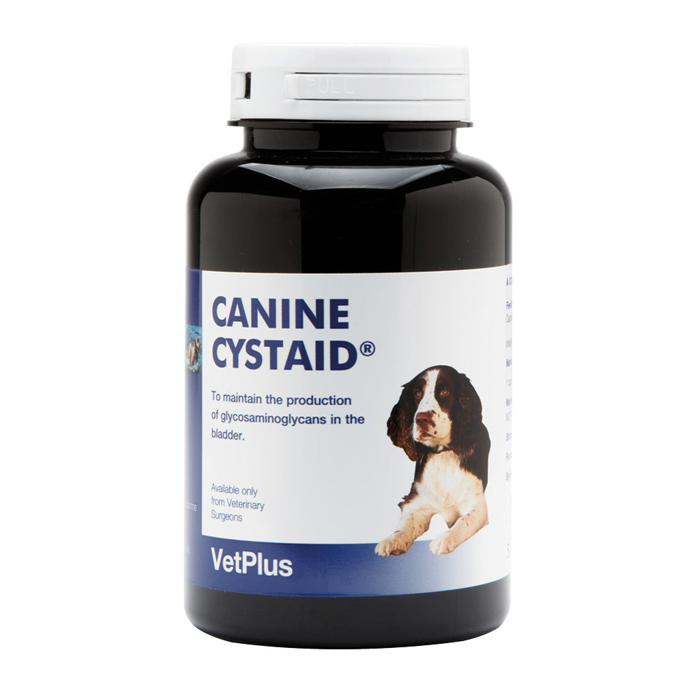Canine Cystaid - Bladder Support Capsules for Dogs - 500mg - 120 Pack