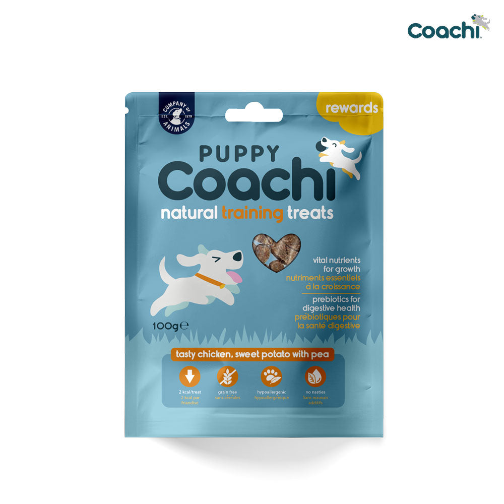 Coachi Natural Puppy Training Treats - Chicken - 100g