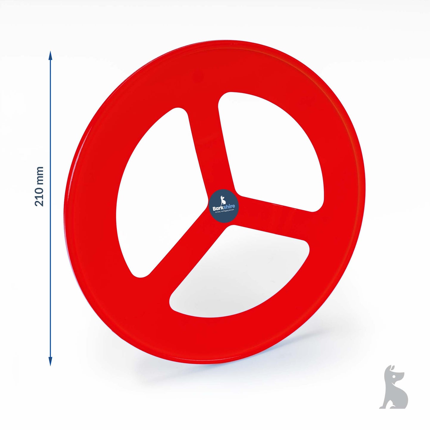 Barkshire Frisbee - Red