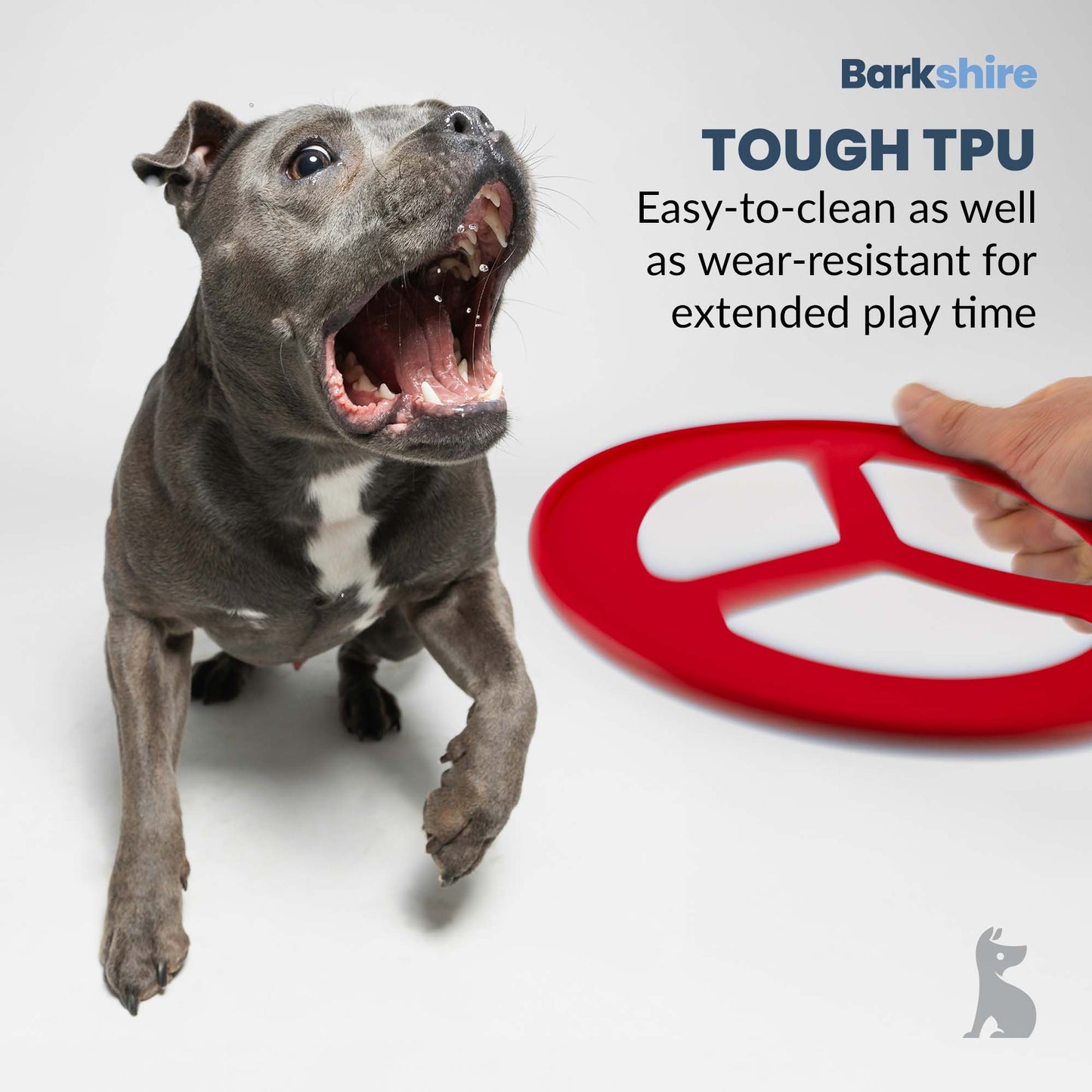 Barkshire Frisbee - Red