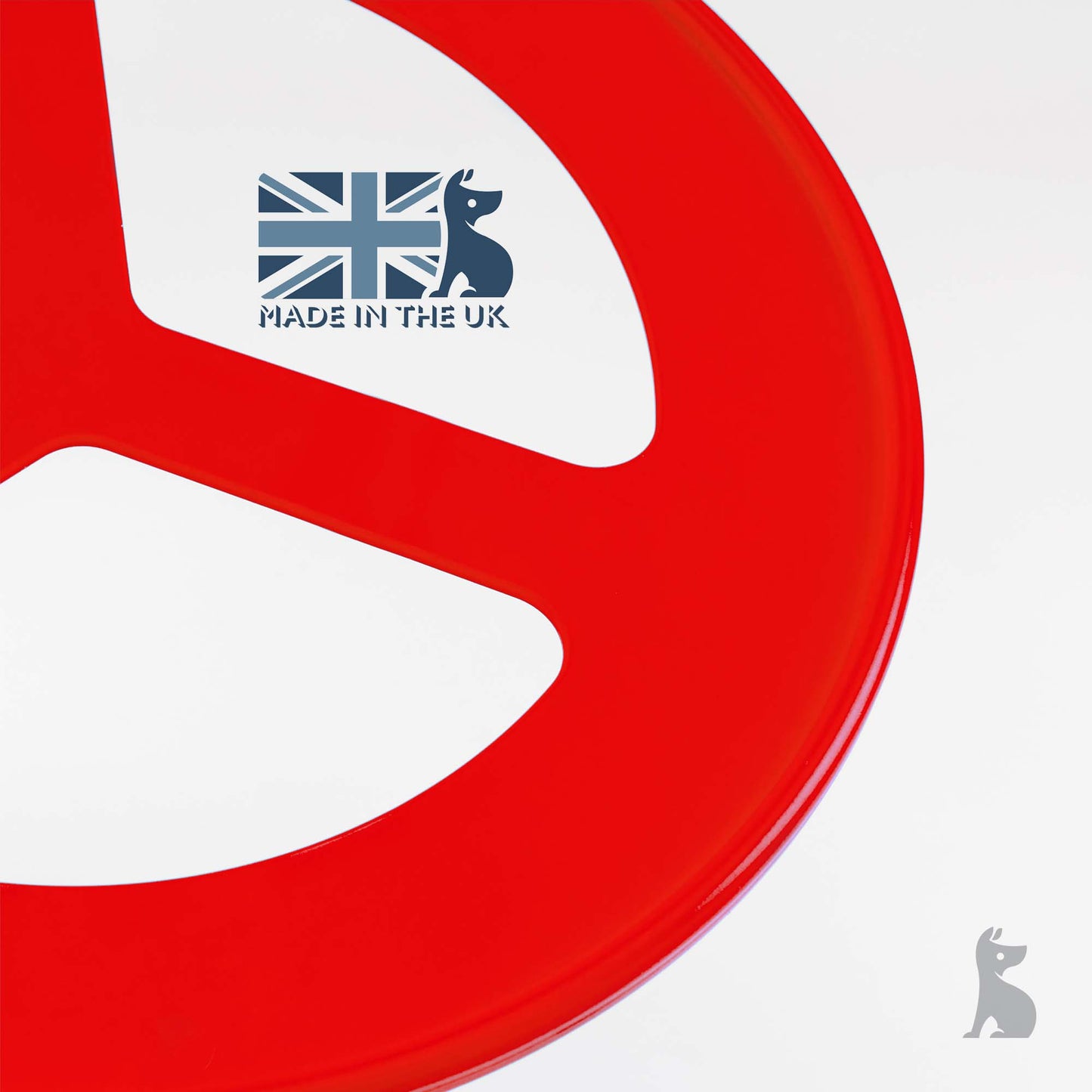 Barkshire Frisbee - Red