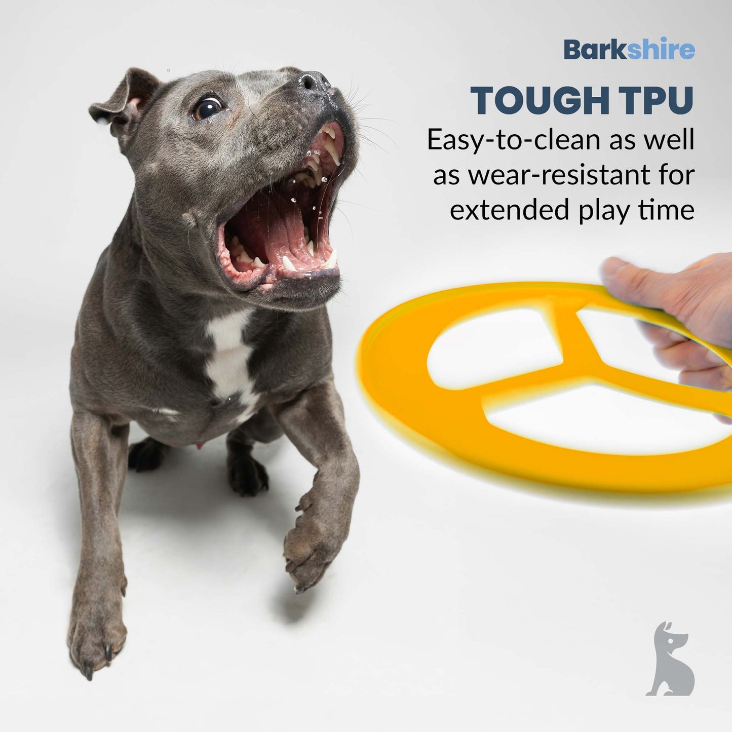 Barkshire Frisbee - Yellow