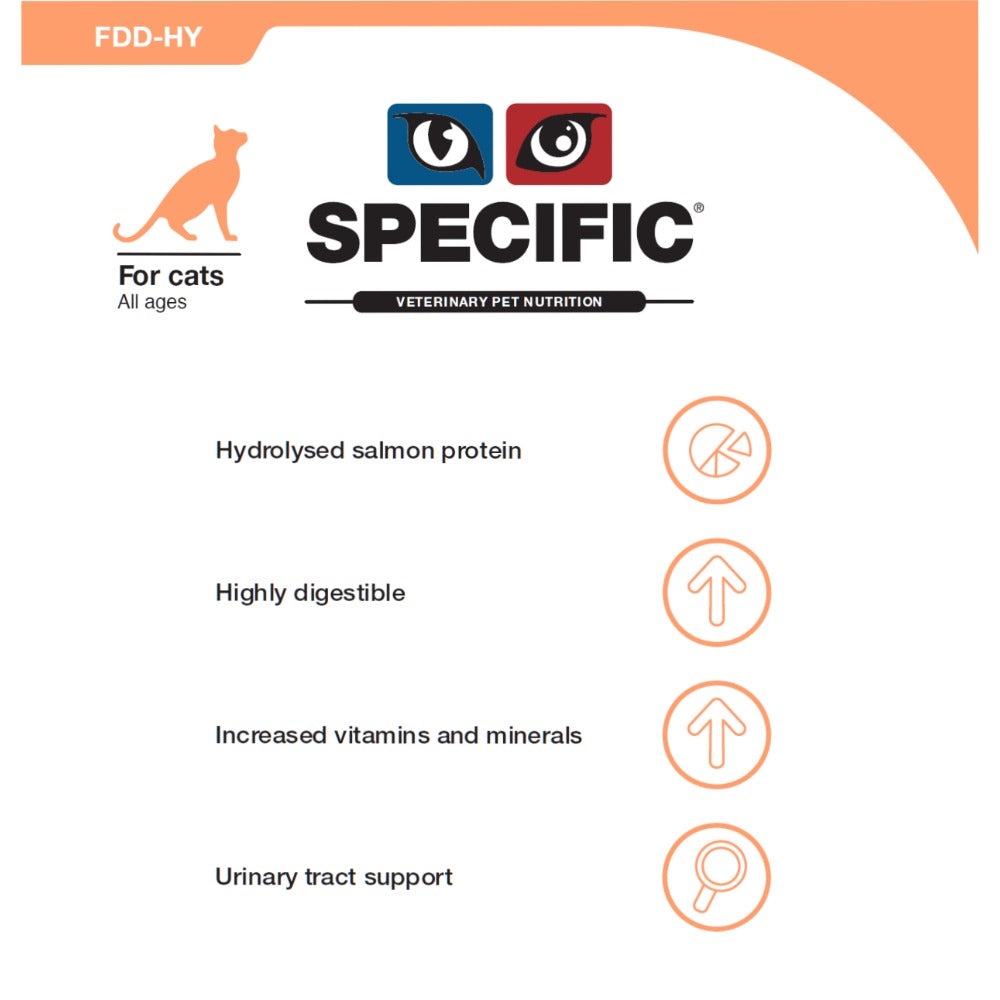 Dechra Specific FDD-HY Food Allergen Management Hydrolysed Dry Cat Food