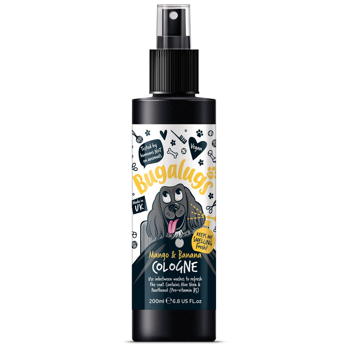 Bugalugs Mango & Banana Dog Cologne - 200ml