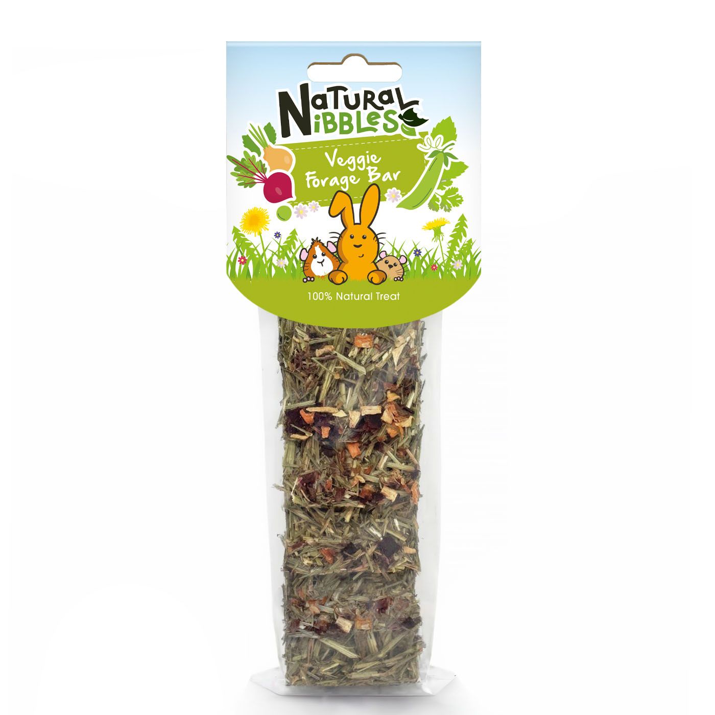 Natural Nibbles Veggie Forage Bar - 45g