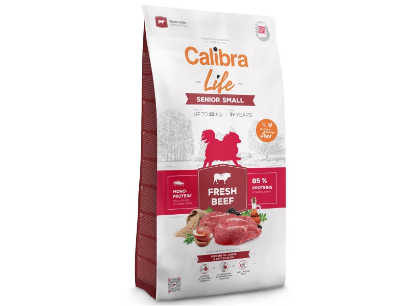 Calibra Life Small Breed Senior Dry Dog Food - Fresh Beef