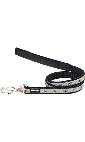 Bumble Bee Dog Lead - Black