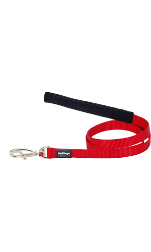 Classic Dog Lead - Red
