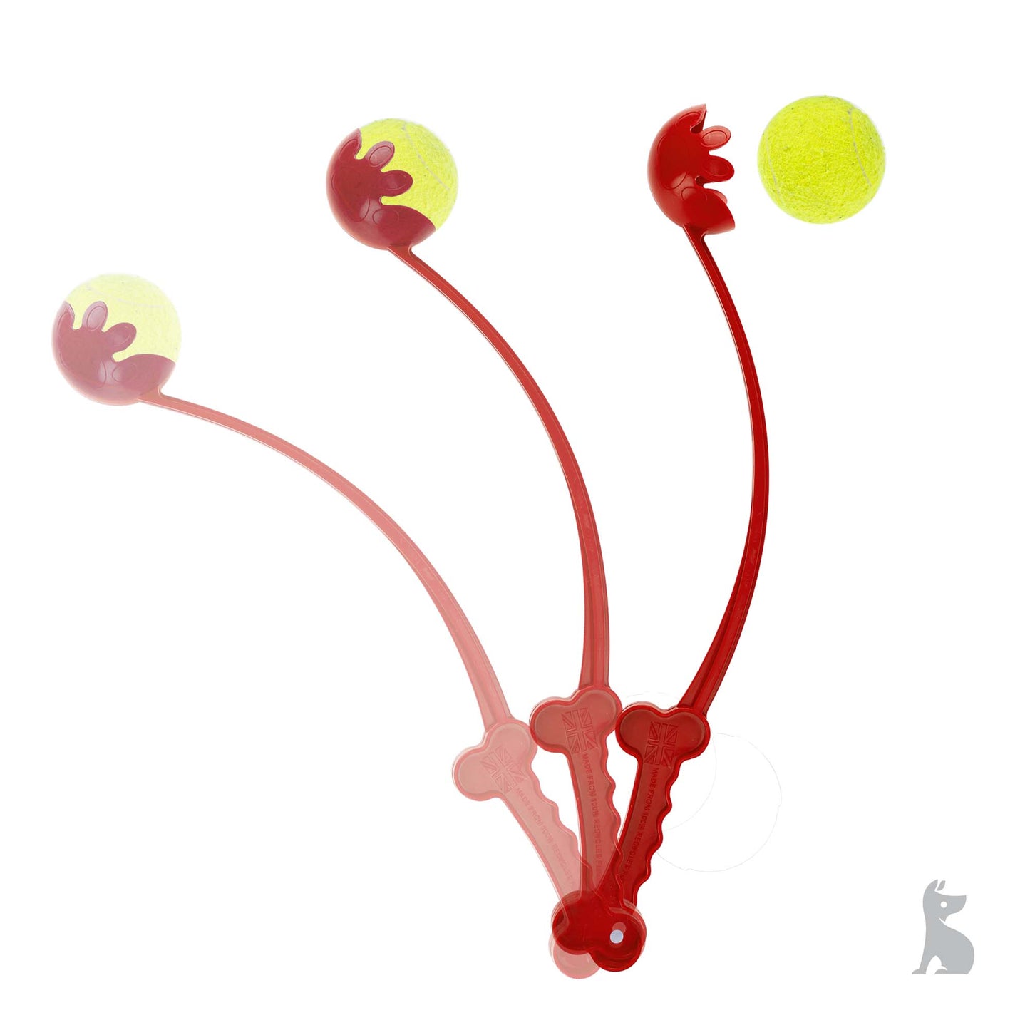 Barkshire Ball Thrower - Red