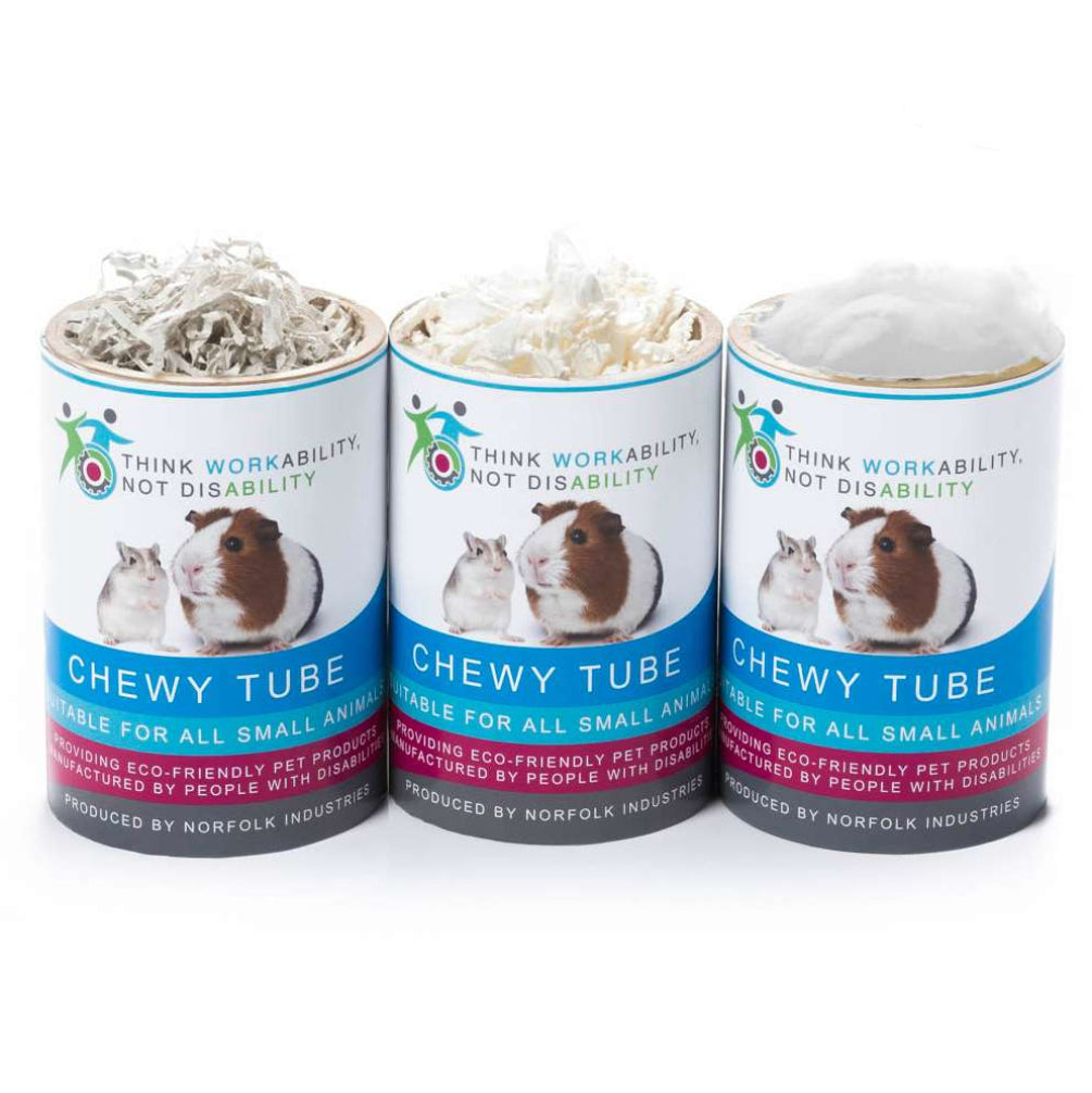 Chewy Tubes - White Cotton Filling